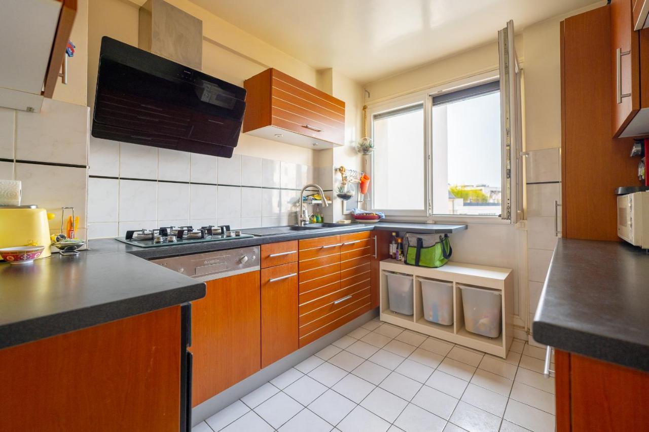 Spacious And Comfortable Apartment - Perfect For Families & Friends - Near Public Transportation Монруж Екстер'єр фото
